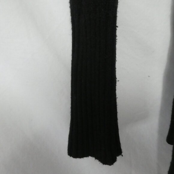 COSTA BLANCA | small | Black Open Front Knit Cardigan With Matching Belt - Picture 6 of 14